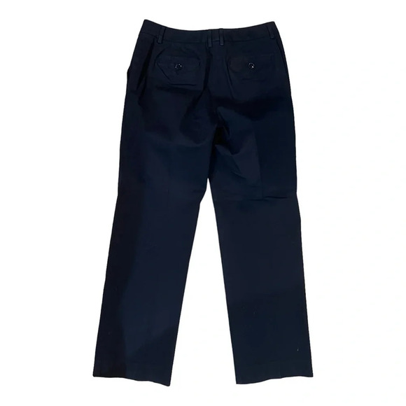 Talbots Navy Blue‎ Straight Leg Pants Size 8 - Picture 3 of 3
